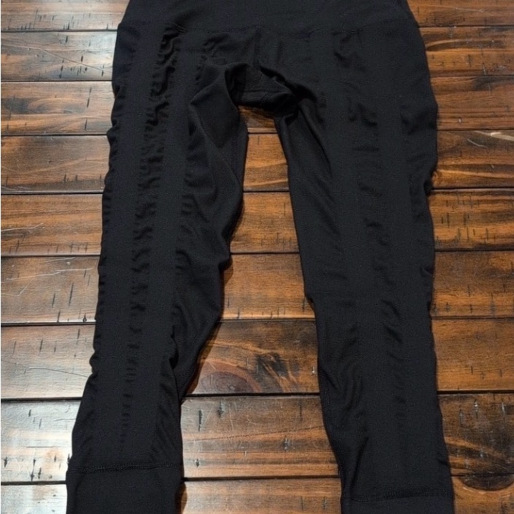 Black Women's Leggings - Picture 3 of 8